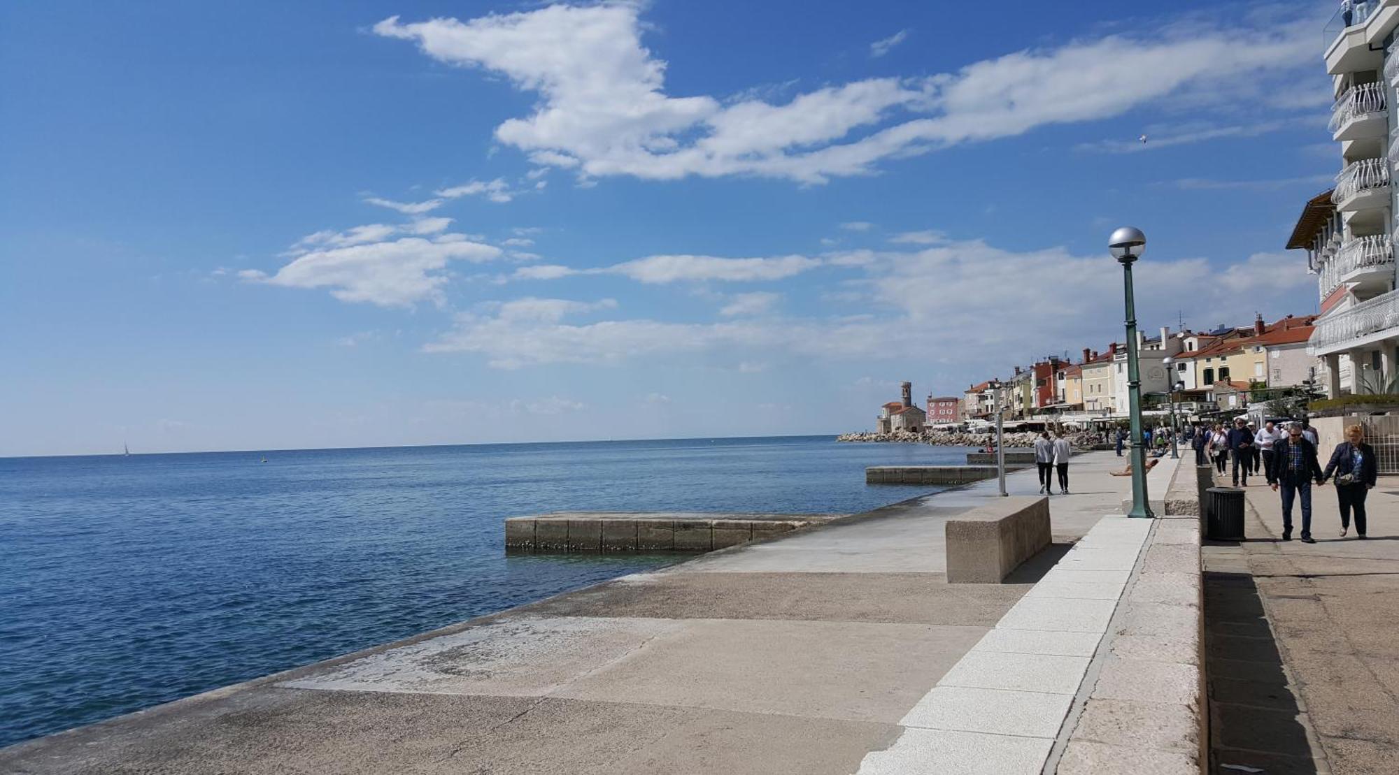 Penthouse Alma Vivoda Piran Exterior foto